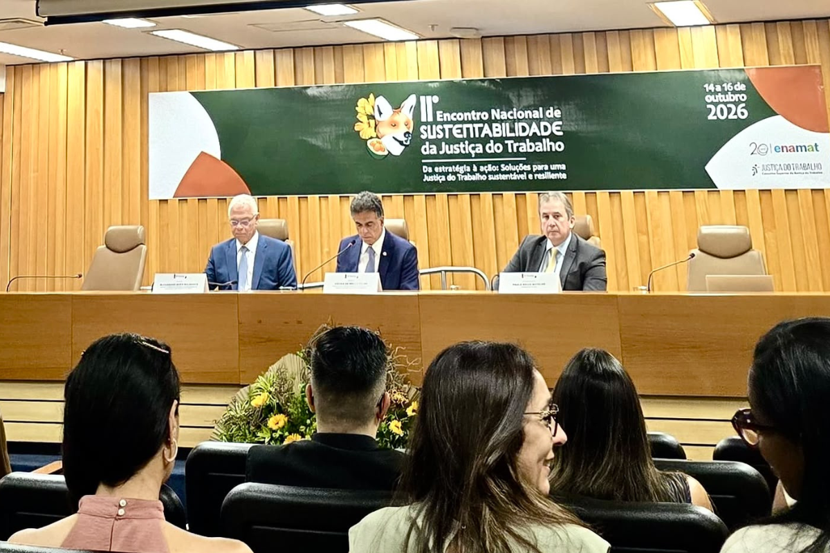 Justiça do Trabalho do Ceará participa do 11° Encontro Nacional de Sustentabilidade